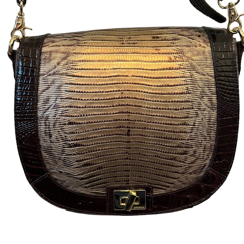 Brahmin Armour Pennfield Sonny Saddlebag Crossbody